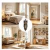 Knight Wall Lamp Vintage Resin LED Wall Sconce Medieval Gothic Guardian Angel Decorative Wall Art for Bedroom Living