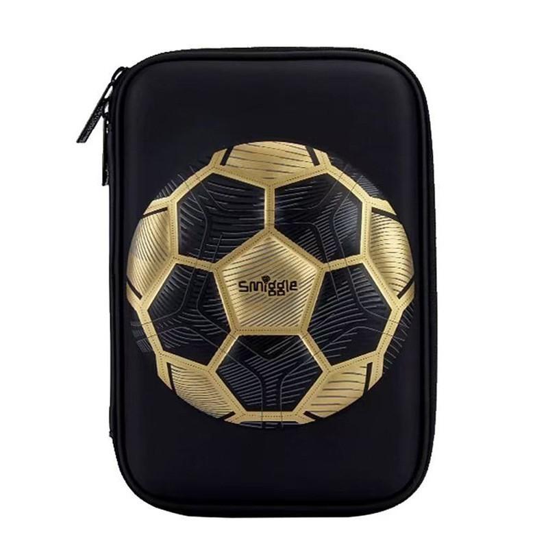 Smiggle Golden Soccer Collection Backpack Pencil Case Crossbody Lunch Bag Lightweight School Kids