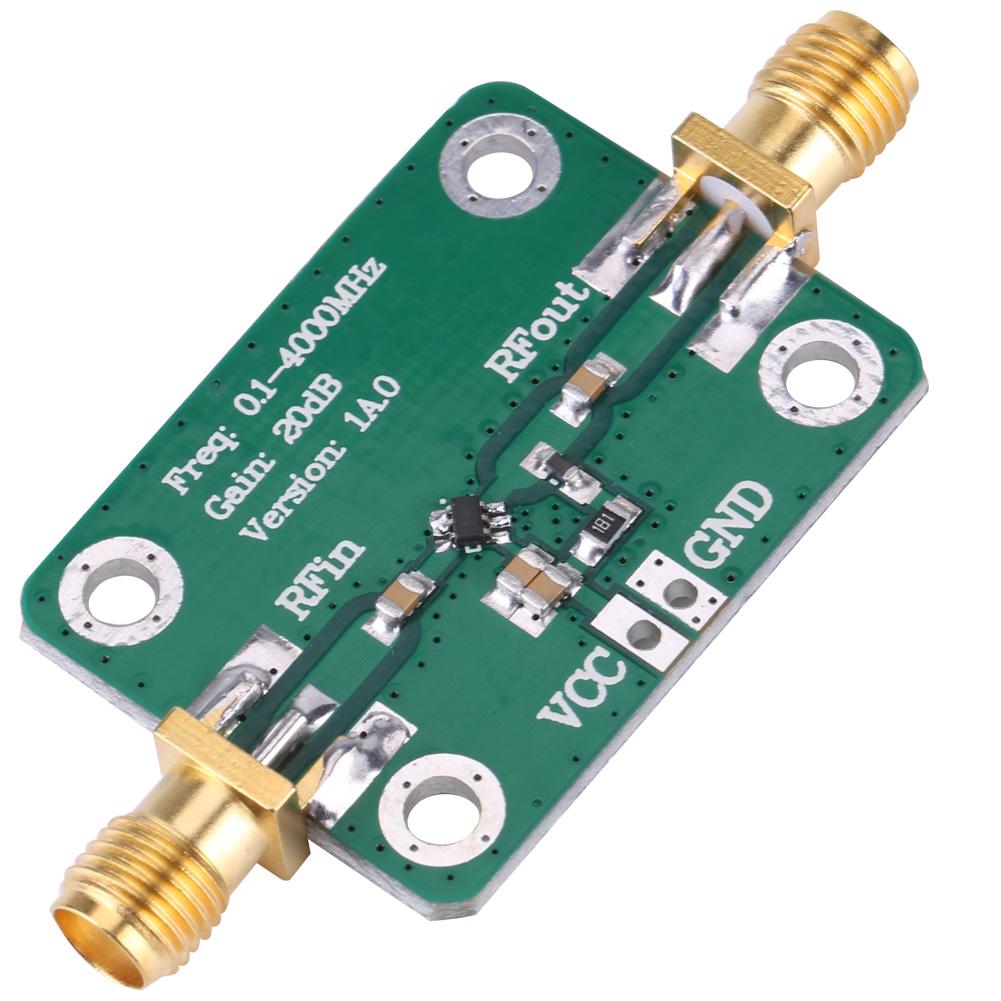 0.1 4000MHz Module Amplificateur Micro-ondes RF Large Bande à Large Bande Gain 20dB
