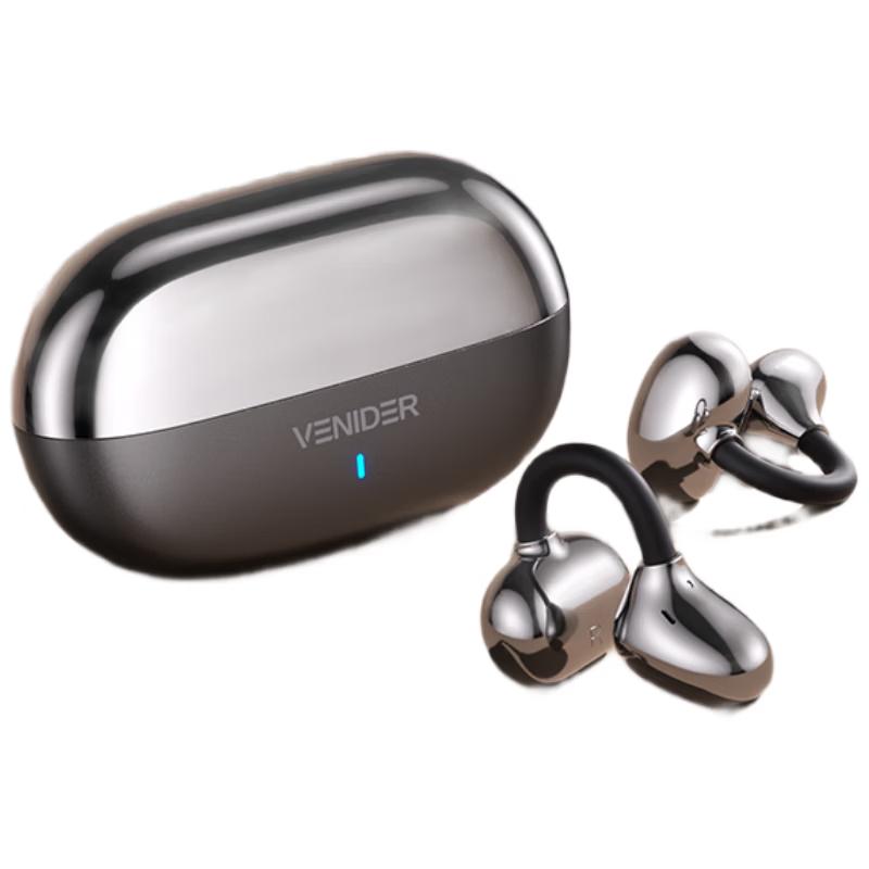

WLDE J-Shape Open-Ear Bluetooth Sports Headset One Size