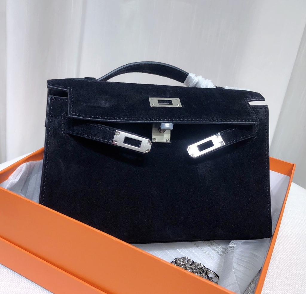 Bolso nuevo de piel de vaca mate para otoño e invierno, bolso de mano de cuero genuino de primera generación, bolso de hombro cruzado texturizado