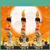 Enchanting Halloween Skull Skeletal Hand Stand Led Candle Light For Party Decoration