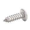 304 Stainless Steel Round & Flat Head Phillips Self-Tapping Screws