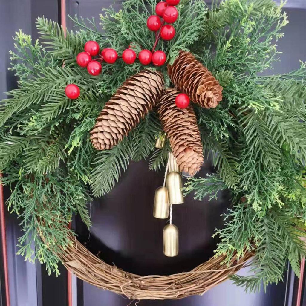 Christmas Wreath Bohemian Wind Wreath Bell Wreath Door Hanging
