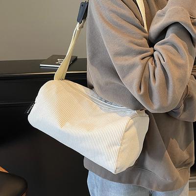 Kordtasche Damen Vielseitige Mode Schulter Messenger Bag Beliebte Damen Kissen Tasche dieses Jahr