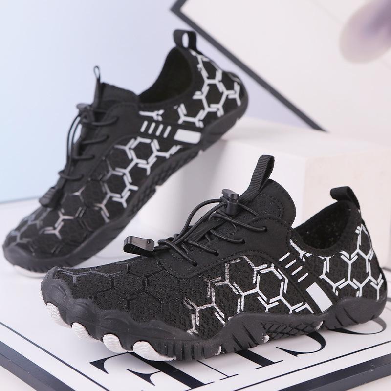 Unisex Non-Slip Five-Finger Barefoot Outdoor Shoes - Ideal for Canyoning, Snorkeling, Beach, Hiking, and Wading