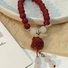 Sophisticated Red Lion Beaded Bracelet For Women Bohemian And Vintage Charm