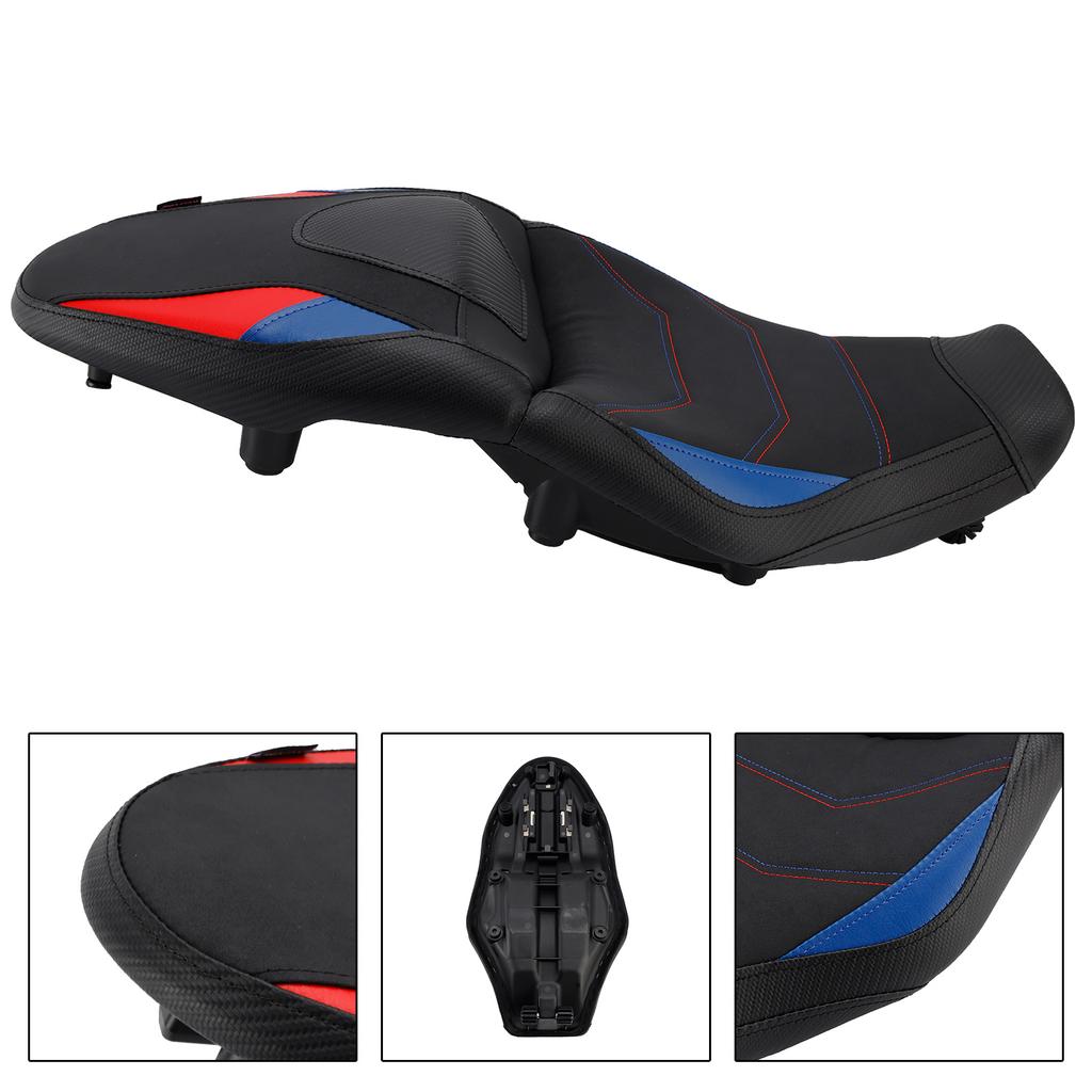 Rider Passenger Seat Front Rear Cushion -20mm Black For Bmw S1000Xr 20+ M1000Xr
