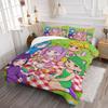 Star Print Comforter Set Bedding Set with Pillowcase Soft Microfiber Digital Printed Quilt for Teen Adult Bedroom Dorm Home Use