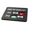 Dog Feeding Reminder,Have I Been Feds Dog Feeding Magnet,Feed Trackers AM PM,Feeding Reminder Slider for Fridge