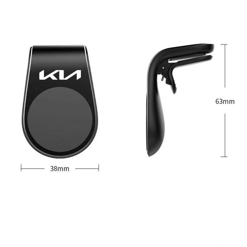 Car Phone Holder Car Air Vent Clip Mount Mobile Cell Stand Smartphone For KIA RIO 2 3 4 5 Xline X Line Car Accessories Interior