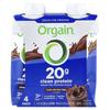 Clean Grass-Fed Protein Shake, Creamy Chocolate Fudge, 4 Pack, 11 Fl Oz (330 Ml) Each