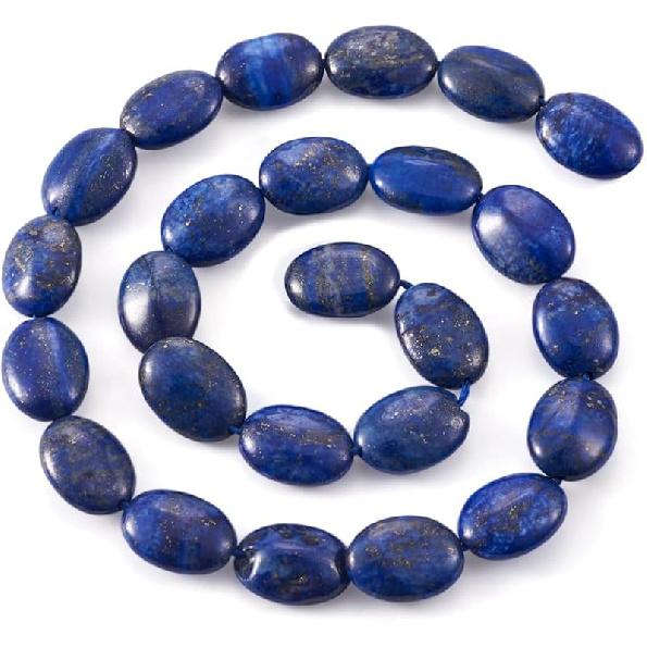 Fashewelry 20pcs Natural Carnelian Gemstone Beads 18x13mm Flat Oval Healing Crystal Loose Stone Beads for Jewelry Necklace Bracelet Earring Craft,