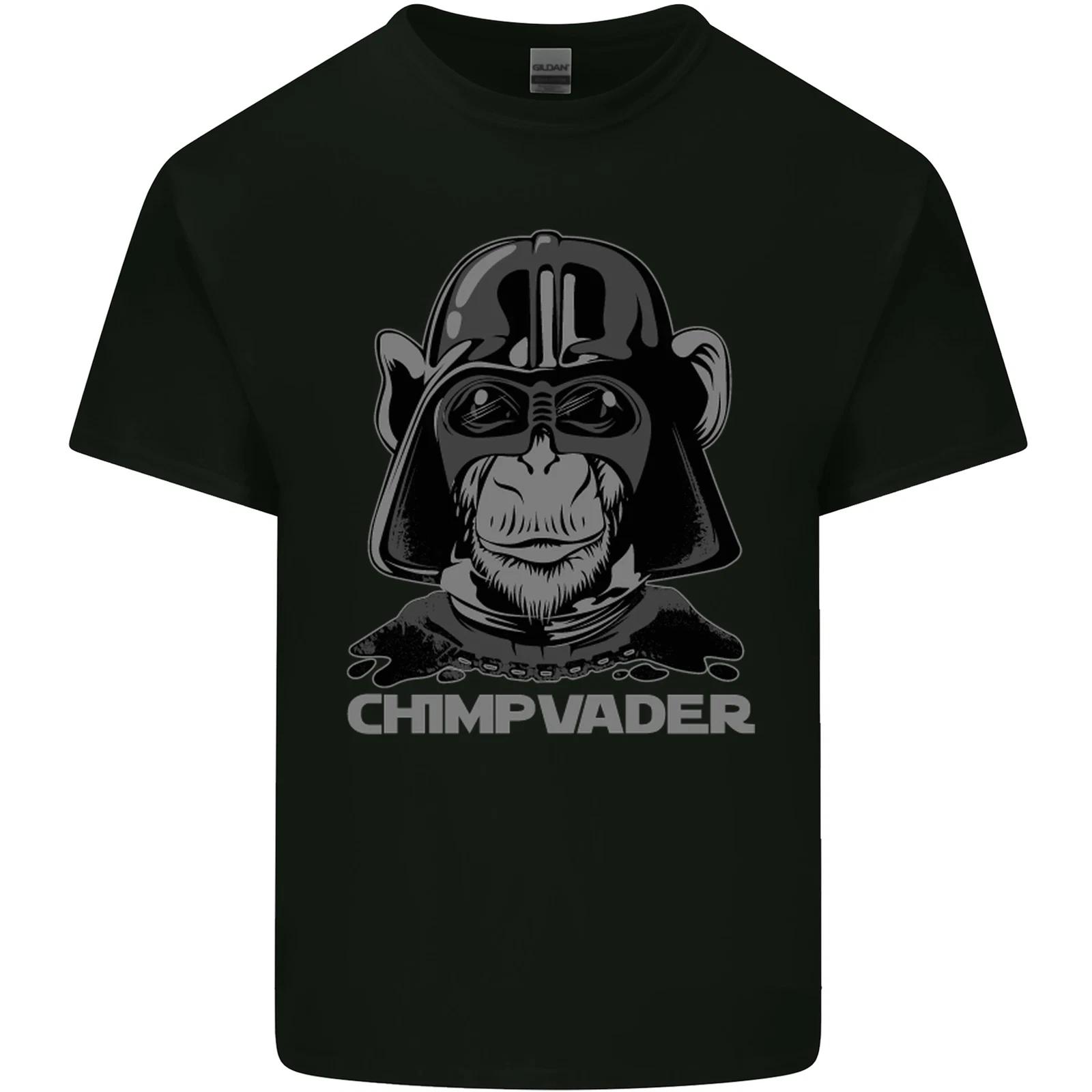 Chimpvader Monkey Ape Chimpanzee Chimp Kids T-Shirt Childrens S