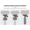 Action Camera Bicycle Seat Mount Aluminum Alloy Bicycle Saddle Rail Camera Mount for Action 5 Pro/Insta360 X4/GoPro 13
