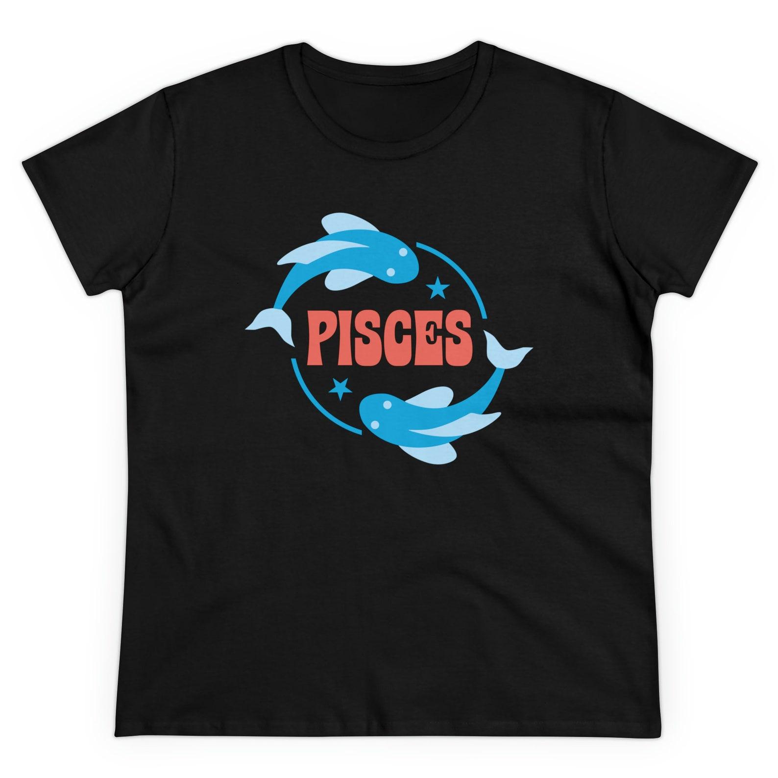 Pisces Astrology Women s Cotton T-Shirt XL