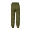 Women's Slanted Pocket Elastic Waist Cropped Pants Casual Cotton And Linen Pants