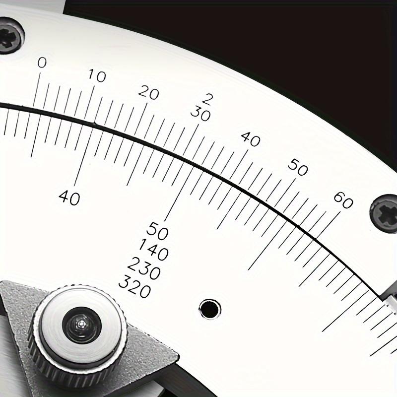 1 Stück Hochpräziser Universeller Winkelmesser 320 Grad Multifunktionaler Industrieller Winkelmesser Winkelmesser Messinstrument