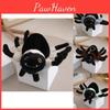 Lovely Miniature Plush Spider Keychain Cuddly Toy Doll Soft And Cute Design 12cm
