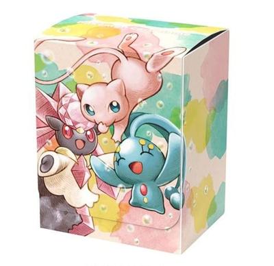 Estojo de Baralho TCG Original do Pokemon Center Diancie Mew, Manaphy,