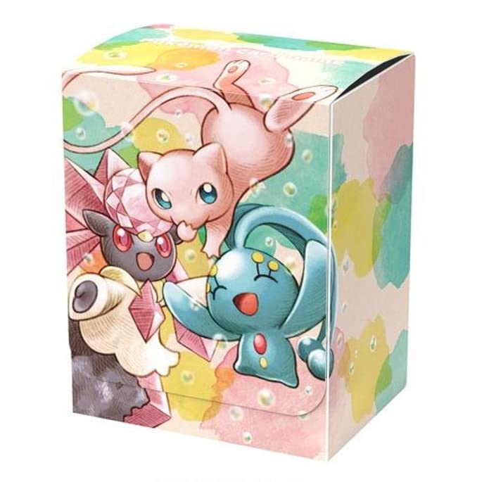 Nintendo Pokemon Center Original TCG Deck Case Mew Manaphy Diancie