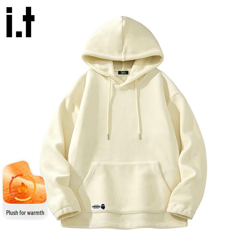 Fingercroxx IT Men's Warm Fleece Hooded Sweatshirt