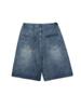 Y2K Wide Leg Trousers Vintage Jeans Women  American Streetwear Casual Washed Pants Korean Fashion Oversize Summer Denim Shorts