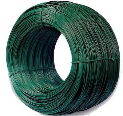 Pvc-Coated Galvanized Wire 3.0*3.8Mm Green - 5 Kg - Dru 3.6 Pw Z