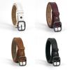 Ladies Square Buckle Belt Jeans Decor Waist Durable Simple Versatile Season All