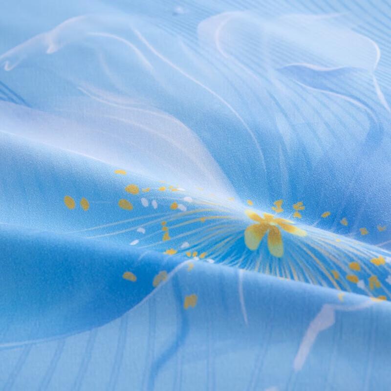 Mercury Home Textiles All-Polyester Brushed Antibacterial 4-Piece Bedding Set