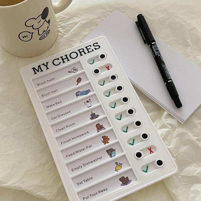 Daily Task Planning Board Wall Hanging Memo Plastic Board Student Task Boards