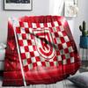 1PC SSV Jahn Regensburg Patterned Flannel Blanket Suitable For All Seasons for Home Decor Warmth and Comfort Gifts Holiday Present