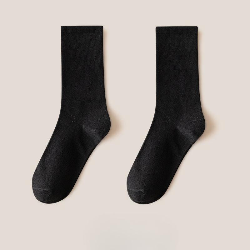 Ladies Spring and Autumn Month Loose Mouth Long Tube Pile Cotton Socks