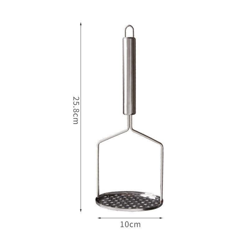 Stainless Steel Potato Masher Manual Avocado Pumpkin Sweet Potato Masher Kitchen Gadget Creative Vegetable Food Mud Press Masher