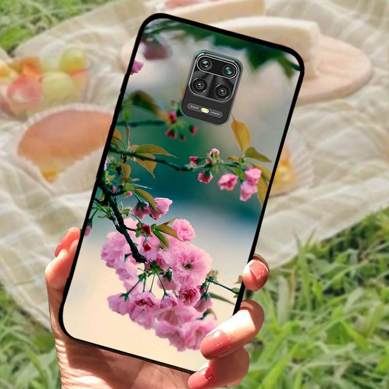 For Xiaomi Redmi Note 9 Cases Soft TPU Silicon Cartoon Phone Back Cover On Redmi Note 9 Pro Coque Note 9s Note 9 s Bumper Fundas