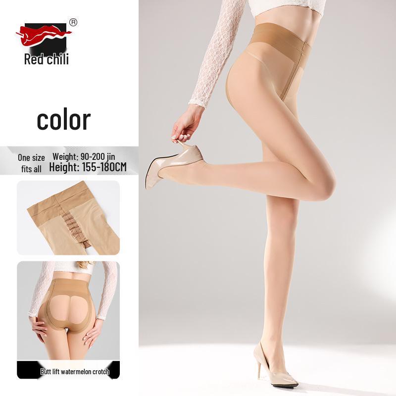 

Женские колготки Red Pepper Весна-Осень Анти-затяжки Контроль живота Подтягивающие бедра One Size (45-90 kg)