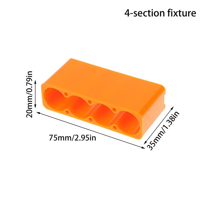 18650Battery Pack Fixture For Spot Welder Single Row Double Sided Spot Welding Plastic Fixed Fixture Battery Pack Soldering Tool