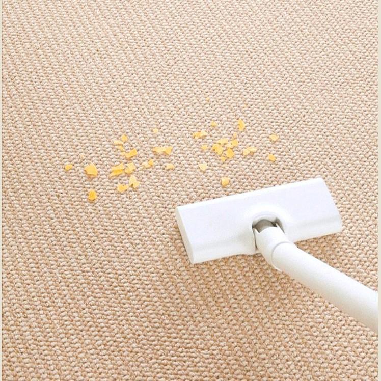 Felpudo de Sisal Resistente a Manchas y Gatos, Color Sólido, para Sala de Estar, Dormitorio y Mirador