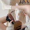 High Quality Cotton Socks for Women Fashion Solid Color Bear Medium Tube Crew Socks Comfy Casual Winter Warm Socks Autumn Fall