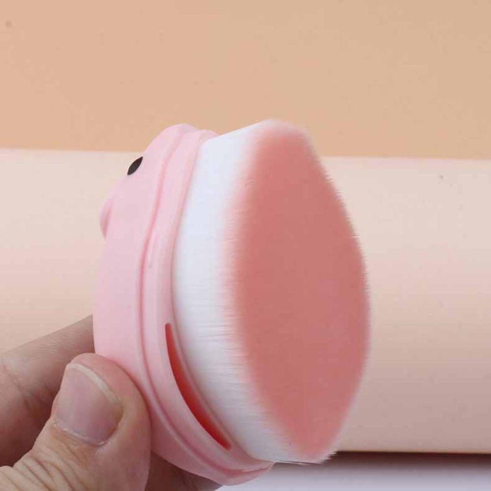 Plush Foundation Brush Cosmetics Wash Face Brush Mini Powder Blusher Brush  Travel