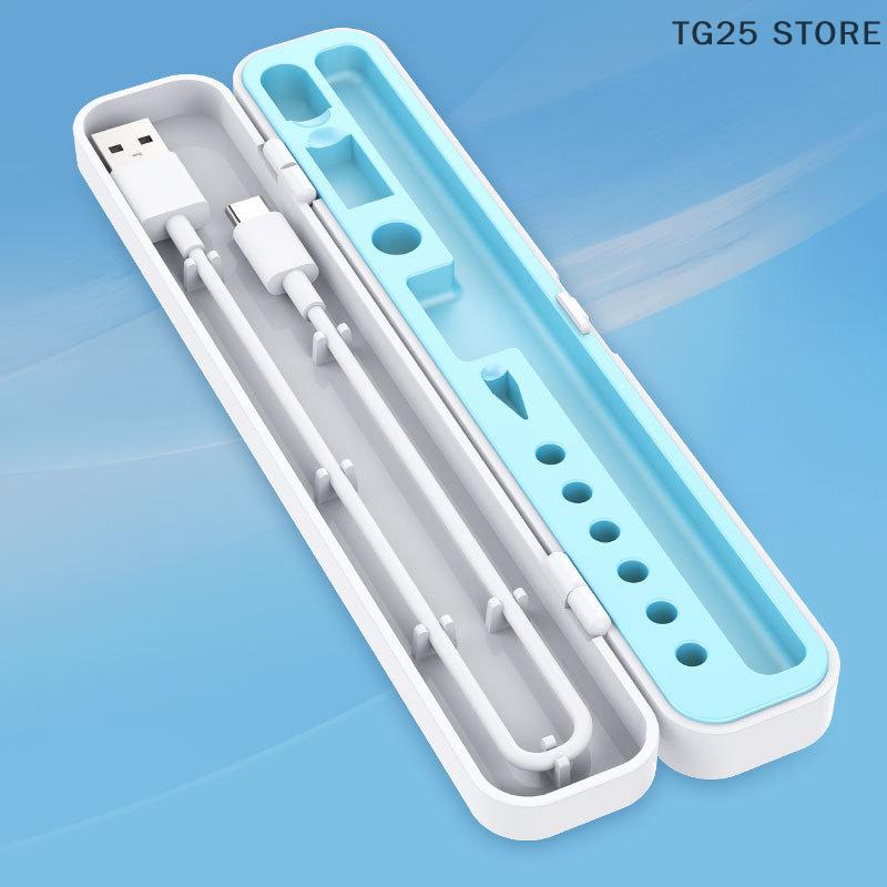 Scatola Portaoggetti Portatile Per Apple Pencil 2 1 Custodia Borsa Porta Penna Copri Stilo Per Apple IPad Pencil 1a 2a Generazione Custodie in Plastica