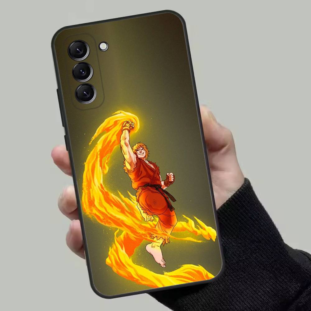 

Game K-King Of F-Fighters Phone Case For Samsung Galaxy A13,A21s,A22,A31,A32,A52,A53,A71,A80,Soft Black Shell Samsung a30 a20