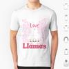 Llama Valentine Puns T Shirt Big Size 100% Cotton Cute Llama Valentine Puns Llama Valentine Puns Love Cool Llama Valentine Puns