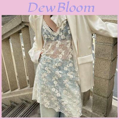 Cotton Blend Lace A Line Mini Skirt For Women With Elegant Design For Office Wear