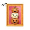 Halloween Party Supplies Pumpkin Frame Refrigerator Magnet Vintage Ghost Fridge Waterproof Magnets Whiteboard Decorative Magnet for Holiday Photo