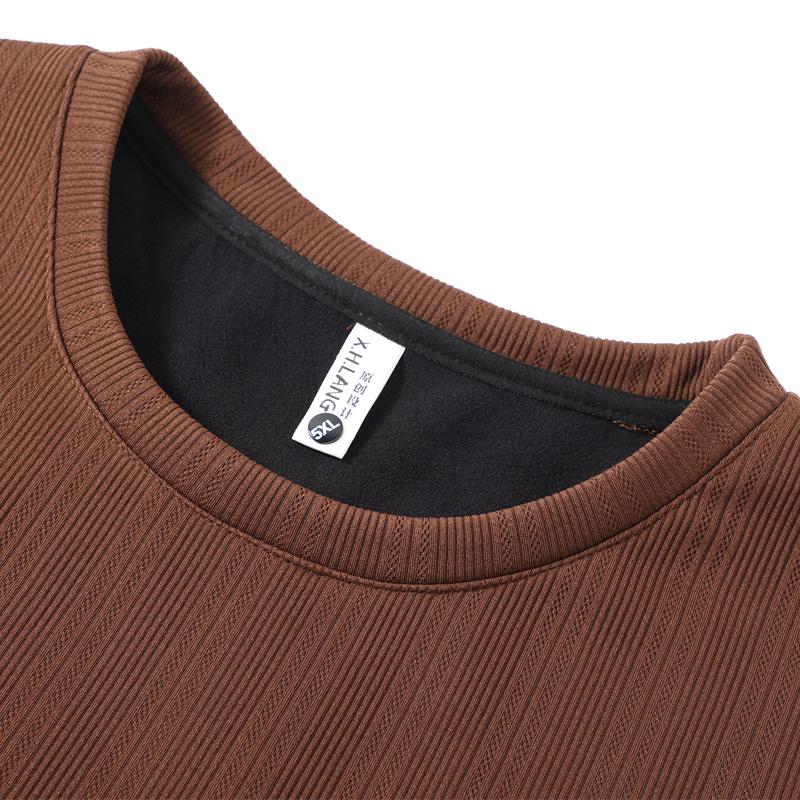 Plus Size 5XL-13XL Fashion Autumn Winter Oversize Sweatshirts for Men Clothes Thick Warm Fleece-lined Long Sleeve Tops Casual Men's Pullovers