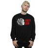 DC Comics Mens The Suicide Squad Harley Quinn Stencil Logo Sweatshirt
