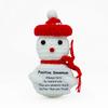 Christmas Tree Car Pendant Color Christmas Tree Woolen Handmade Hook Weaving Gift Creative Pendant Gift Ornament Doll Bag Cloth