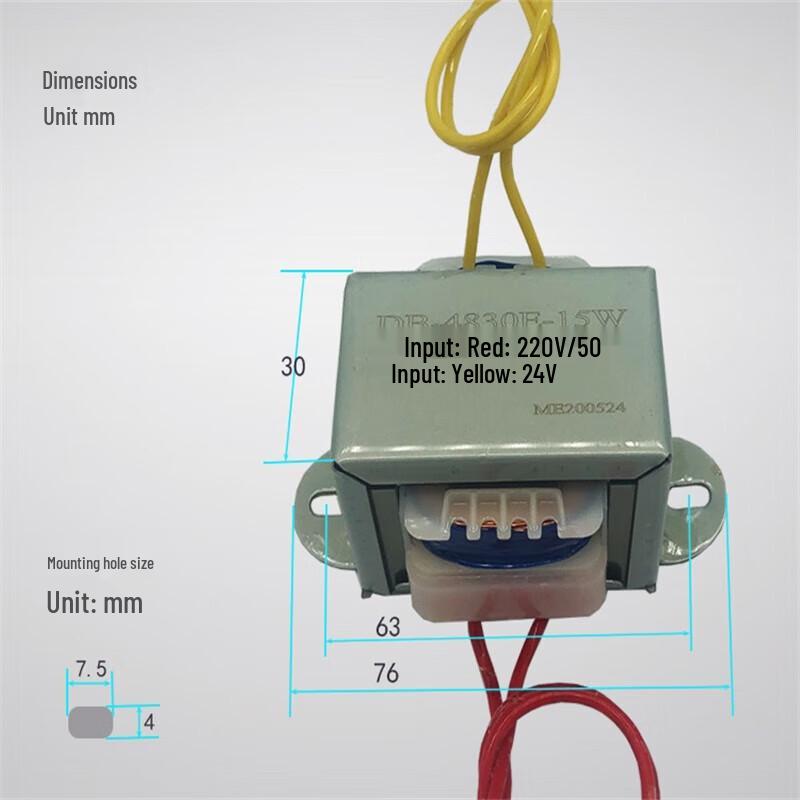 EI48*30 AC Voltage Power Transformer (CN Version)