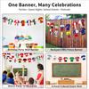 World Cup Theme Pennant Banner Set for Bars Parties Décor Outdoor Decoration Props 3M